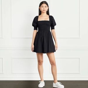Hill House Home Athena Nap Dress in Black